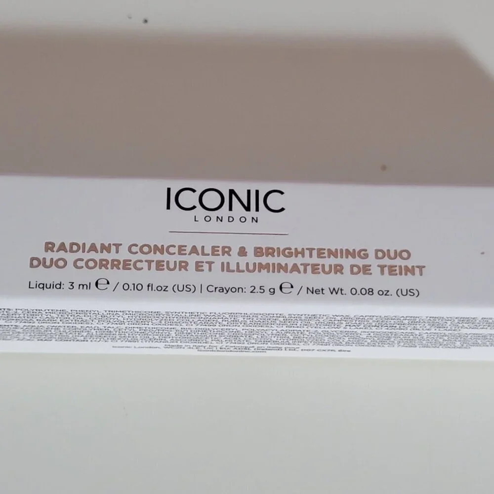 ICONIC LONDON Radiant Concealer & Brightening Duo WARM FAIR 2-in-1